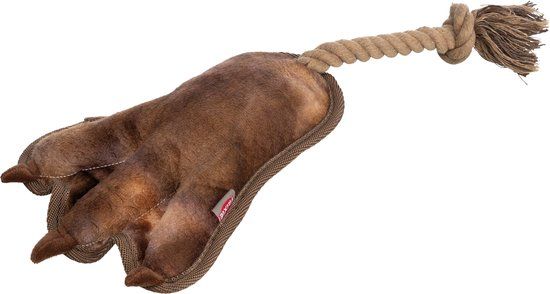 Trixie Klauw aan touw - Bruin - 35 cm
