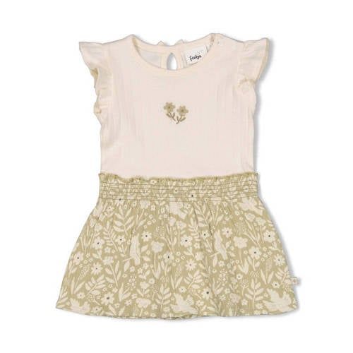 Feetje jurk Let Your Dreams Blossom groen