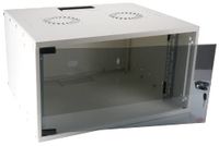EFB 19 inch 15HE wandbehuizing Basic, diepte 600mm 1-delig, platte verpakking, RAL9010
