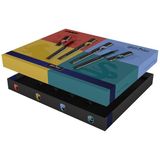 Lamy safari Harry Potter 4-delige set – Speciale editie vulpennen met huiswapens – Stalen penpunten (M) – Ergonomische grip – Inclusief T10 blauwe inktpatronen – Voor rechtshandigen