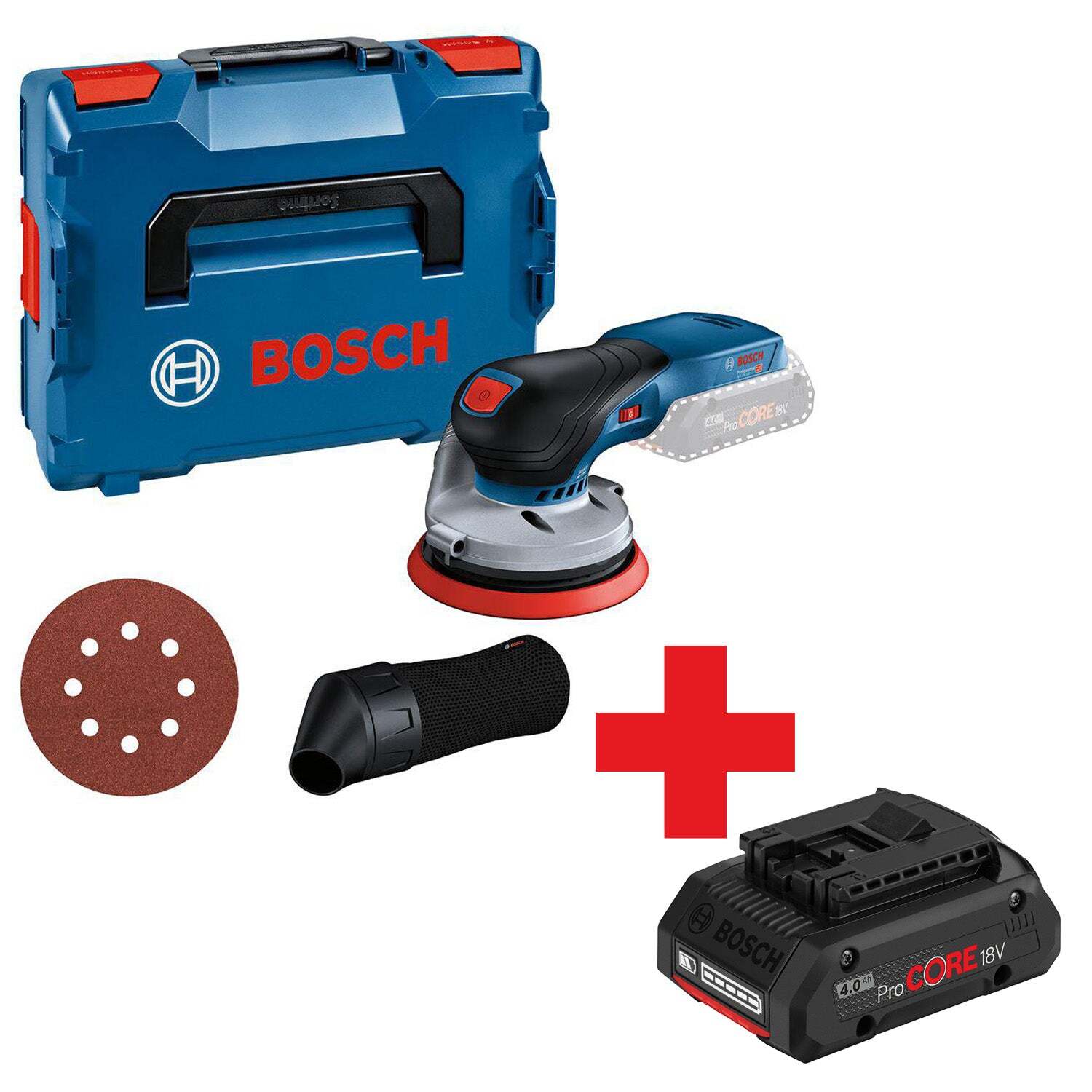 Bosch Professional Bosch Professional GEX 18V-125 Accu Excenterschuurmachine 18V Basic Body - 0615A5004H