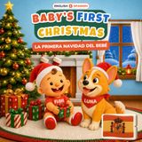 Baby's First Christmas - Navidad: English-Spanish Bilingual Book | Ages 0-3