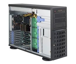 Supermicro CSE-745BTQ-R920B - Computerbehuizing - Zwart