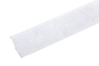 RS PRO Lussen klittenband, 20 mm x 5 m, wit
