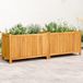 Maison Exclusive - Jardinière avec insert, 153x38,5x50 cm, en bois massif d'acacia