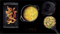 NOVY 1768 - 90cm Black Built-in Induction Cooktop - 5 Zones