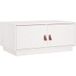 Table basse 80x50x35 cm bois massif de pin blanc