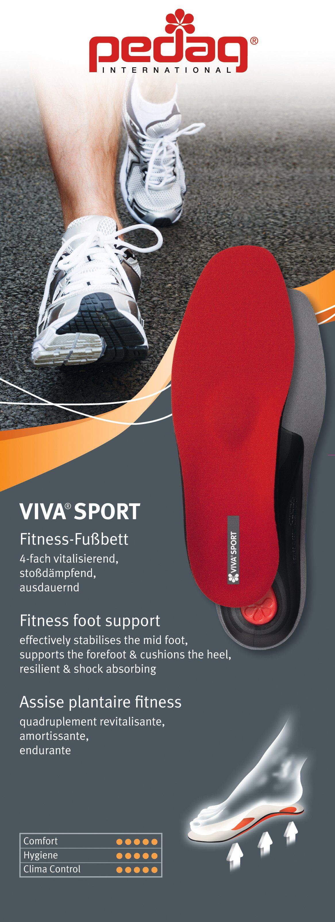 Pedag Viva Sport inlegzolen - 4000354273880
