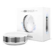 Fibaro FGCD-001 Détecteur de monoxyde de carbone (CO) - Sans fil - Argent/Blanc