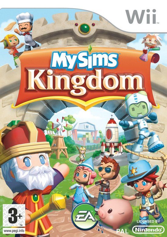 Electronic Arts MySims Kingdom-Frans (Wii) Gebruikt