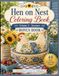 Hen on Nest Coloring Book: Volume 2 - Summer BONUS BOOK