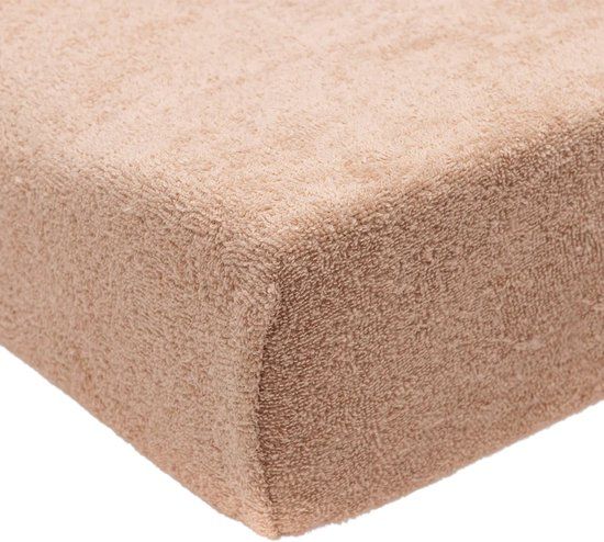 Jollein Aankleedkussenhoes - 50x70 cm - Cloudy Rib - Blush/Wild Rose