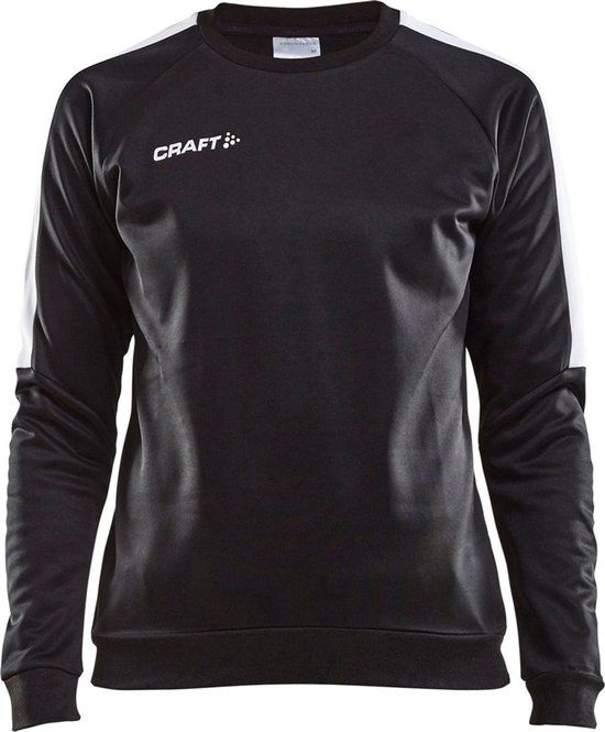 Craft Progress R-Neck Sweater - Black/White - XL - Women