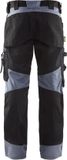 Blåkläder Werkbroek 1556 zwart/grijs - maat D108