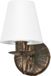 Lampe murale noire avec abat-jour, modèle RUTH, numéro d'article 11-913
