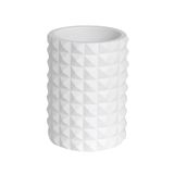 MSV Mozaïek Tandenborstel Tumbler, Stof, Wit