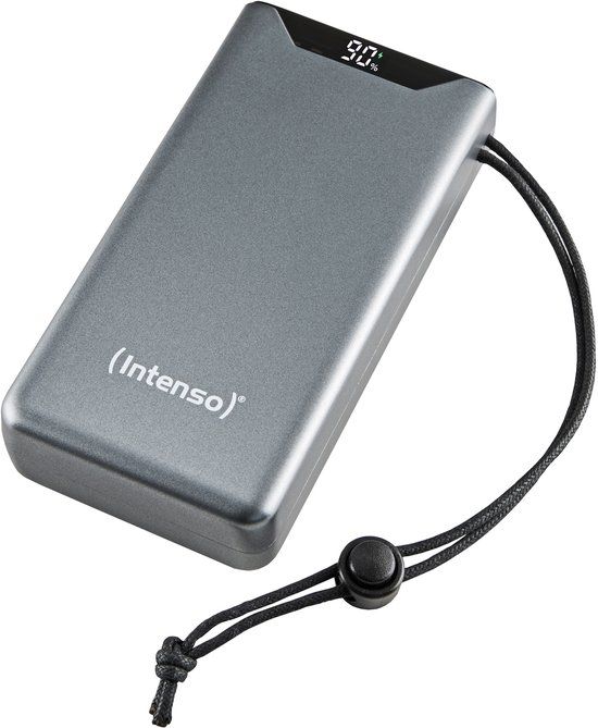 Intenso F20000 Powerbank 20.000 mAh Li-Po - Grijs
