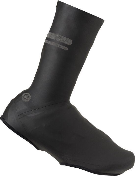 AGU Latex Overschoenen Essential - Black - L - Unisex - Shoe Size 42/43 - Windproof