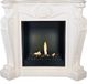 Xaralyn Louis BCL-W Bio-ethanol haard - Wit Natuursteen - 3 KW Verwarming