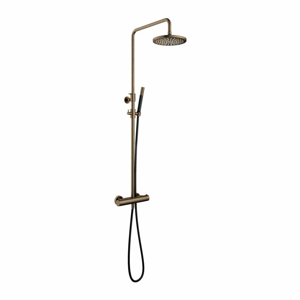 hotbath Cobber SDS9 R regendoucheset - 30 verouderd messing