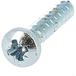 Eco-syn pour thermoplastiques TCB Pozidriv 3x12 zingué