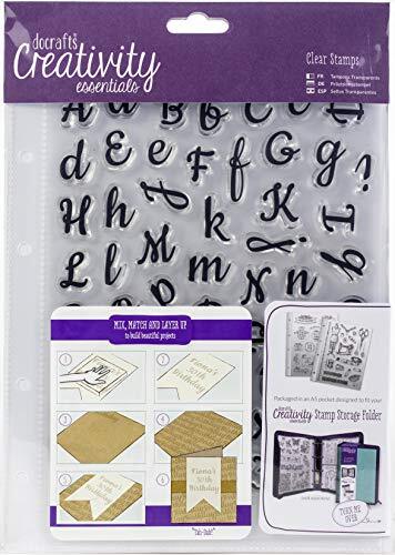 Papermania DCE 907136 rubberen stempel, kleurloos, A5