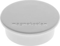 Magnetoplan Magneet Discofix Color (Ø x h) 40 mm x 13 mm rond Grijs 10 stuk(s)
