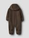 NAME IT Lil' Atelier Baby Softshell pak Loose fit - Unisex - Dark Earth - Maat 50/56