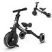 Merkloos 5-in-1 Kinderfiets, Loopfiets en Driewieler, Zwart
