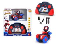 Dickie Toys Voiture radiocommandée Spin Techno-Racer met Miles Morales