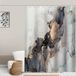Goodivery Douchegordijn 180x180 cm - Multi - 100% Polyester - Artistiek - Lavable