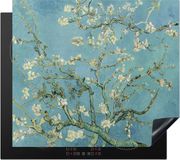 Merkloos KitchenYeah® Inductie beschermer 57.6x51.6 cm - Van Gogh - Amandelbloesem