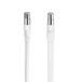 Hama 00205227 coax-kabel 0,2 m F Wit