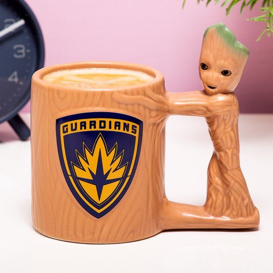 Paladone Marvel Guardians of the Galaxy - Groot Shaped Mug - 300ml