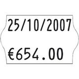 OEM Sato Etiquettes 26 X 16 Mm Blanches - Rouleau De 1200 - Lot De 36