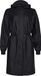 Rains String Parka Femme Manteau - Noir - Taille L
