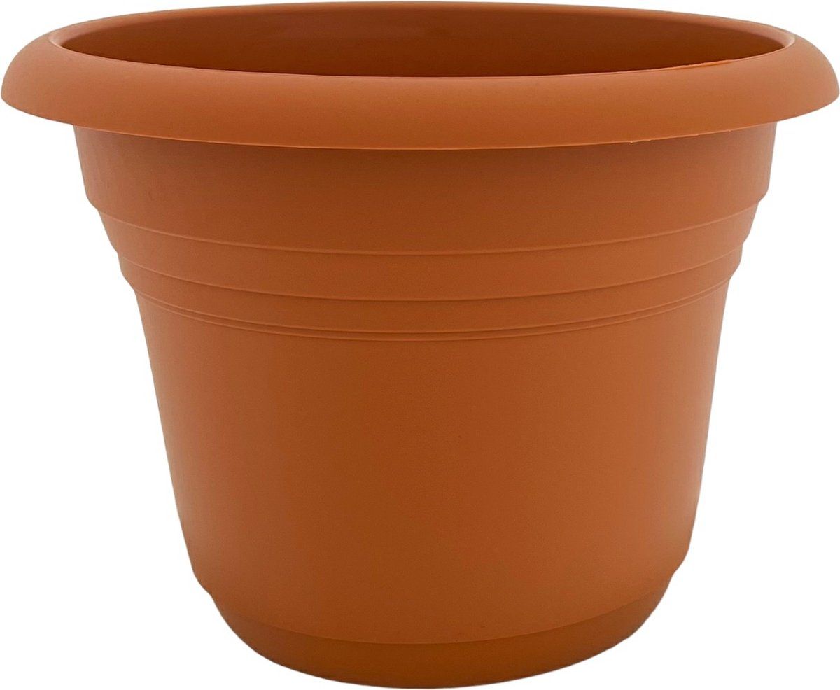 Ebert Bloempot Ø20 x H15 cm - Terracotta - Kunststof - 10 Stuks