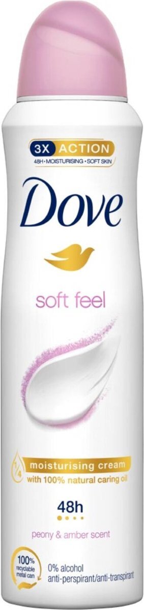 Dove Soft Feel Anti-transpirant Deodorant Spray 150 ML