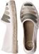 Toni Pons ROSE-CM | Platte espadrille voor dames met linten - KHAKI, maat 37