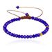 Memphis Armband Natuursteen - 4mm Facetkraal Night