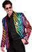 Widmann Pailletten Colbert Foute Regenboog Jungle Man XXL