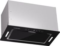 Klarstein Afzuigkap - Onderbouw - 52cm - Zwart - 466 m³/h - Touchscreen