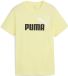 Puma Essentials 2 Graphics Nº1 Logo T-shirt Korte Mouwen Geel 11-12 Jaar Jongen
