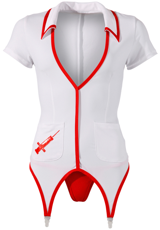 Cottelli Collection Sexy verpleegster kostuum Large