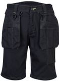Portwest PW3 Korte Werkbroek met holsterzakken PW345 - Zwart - 40