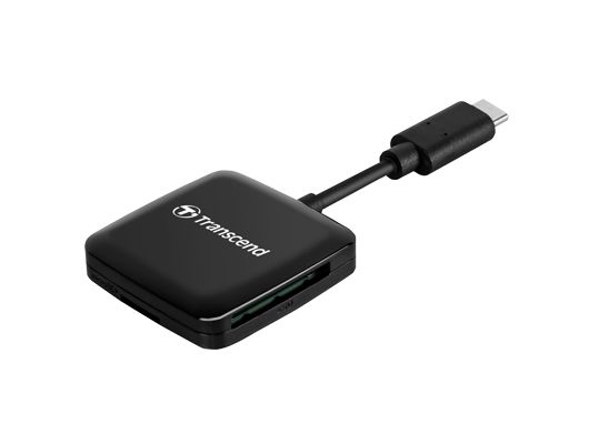 Transcend RDC3 Card Reader - USB-C 3.2 Gen 1 - Black