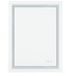 Dripio Miroir de salle de bain rectangulaire à LED RVB - Miroir de maquillage étanche - Monté au mur et éclairage anti-buée à intensité variable - 60x80cm