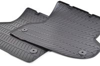 Audi 8P0061511041 Rubberen vloermatten achter zwart A3 2 stuks