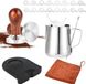 Unyqoos® Set de tassage pour café avec accessoires pour créer des expressos et du latte art