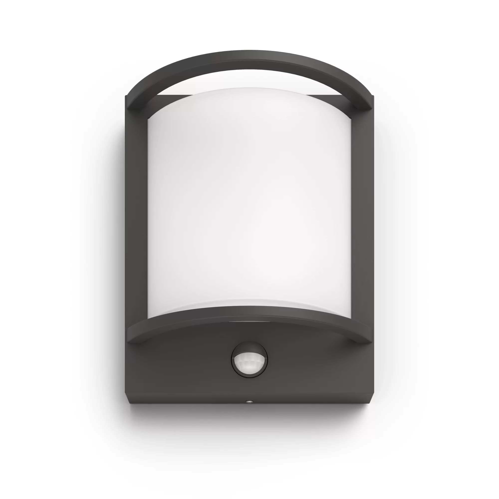 Philips Hue Philips myGarden Samondra Outdoor LED Wall Light with Motion Sensor - Anthracite